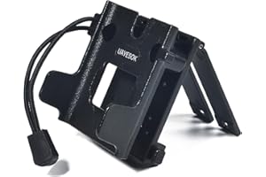 UAYESOK Radio Holder Belt Clip Universal Walkie Talkie Holster for Duty Belt Tactical Handheld Radio Pouch Case for Kenwood Motorola Baofeng Quansheng Icom Radio Accessories (H Frame & Belt and Molle)