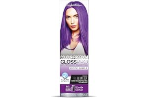 KNIGHT & WILSON Colour-Freedom Gloss Pro 150ml Mystic Purple Semi-Permanent Hair Colour - Ultra-Vibrant Vegan Colour Mask with PurePlex | Ammonia Free Colour Lasts Up To 6-10 Washes