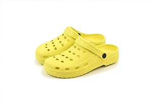 COZSERIES Zuecos Sanitarios Unisex Mujer Hombre Adultos Hostelería Goma EVA Zapatillas Playa Piscina Verano Sandalias Casa Talla 36-45 Producto Hecho EN Portugal/PRC