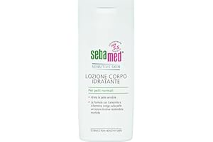 Sebamed Lozione Corpo Idratante, per Pelli Normali, Lozione Seboregolatore, Idrata la Pelle Sensibile, Azione Lenitiva per Una Pelle Morbida e Vellutata, Rispetta il PH della Pelle, pH 5.5, 200 ml