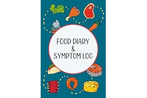 Food Diary and Symptom Log: Track How Your Diet Affects Your Symptoms With This Food Sensitivity Journal, Helpful for IBS, Allergies, Intolerance, Low FODMAP Diet, Crohn’s, Mood Disorders, and more