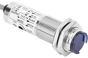 Natudeco Commutateur de Capteur Photoélectrique Capteur de proximité de commutateur photoélectrique NPN à 4 Fils sans Dispositif NPN NO CDD-40N DC10-30V 10-30mm Capteur De Proximité