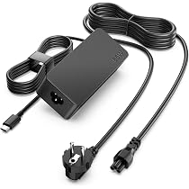 Cargador Rápido USB-C 65W Para Portátiles Lenovo, HP, Acer Y Más - Compacto Y Seguro Para Viajes