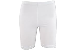 L S U Girls Kids Cycling Shorts Unisex Boys Girls Plain Sports Dance School P.E Gym Stretchable Breathable Summer Shorts