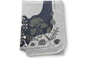 ‎ELODIE DETAILS Elodie Details Babydecke aus Oeko-Tex Pearl Velvet extra Weich 75 x 100 cm- Rebel Poodle Mineral Green, Grün