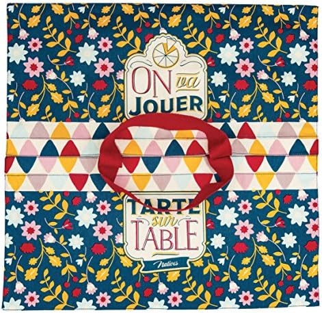 Natives Table 610800 Pie Pie Cotton Bag Multi-Coloured 3.85 x 38.5 x 2 cm