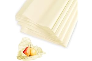 TOYMIS 25 Feuilles Papier Soie Sans Acide, 50,8x76,2cm Papier d'Emballage Archives Sans Acide pour Stocker Emballer Protéger des Vêtements et Cadeaux en Linge (Beige)