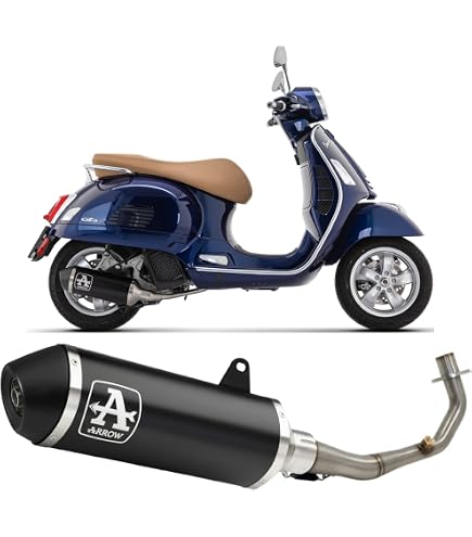 LX 50 Vespa Auspuff Sito Stahl Für Vespa 50/ N/ L/ R/ Special, Passt Auch Für 50 Special Auspuffanlage