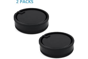 HomyWord Juego de tapa para cámara y tapa posterior del objetivo para Sony Alpha A-Mount / Minolta AF Mount DSLR para Sony A500 / A550 / A560