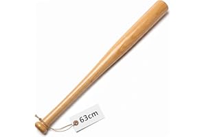 tempo di saldi Mazzleñno Bate de béisbol Softbol de Madera, 73 cm, 640 Gramos para Deporte, Idea de Regalo, Adultos Unisex, Normal