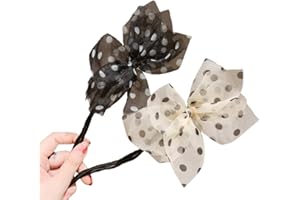 HNJUSR 2 Stück Magischer Haarknoten,Perle Blumen Haar Dutt Maker Damen Donut Hair Bun Maker Haarnadel Haarknoten Maker Haarhalter Haar Styling Werkzeug,Haarknoten Former Set- Bogenknoten Haarknoten