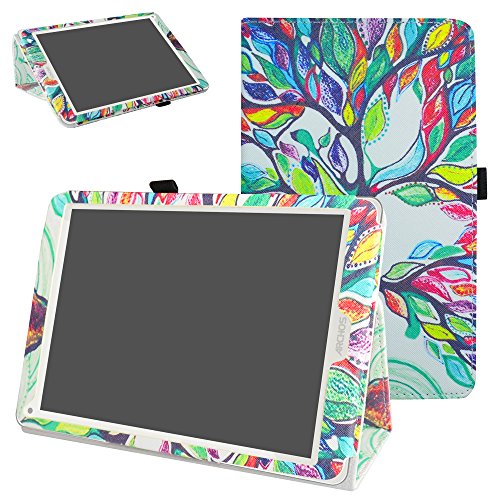 Archos 97C Platinum Funda,Mama Mouth Slim PU Cuero Con Soporte Funda Caso Case para 9.7