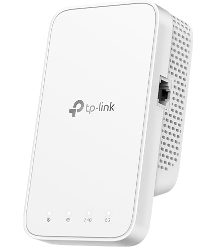Mercusys ME20 AC750 WiFi Repeater – Dual-Band, WPS-Taste, 1x LAN-Port, Beseitigt Tote Winkel