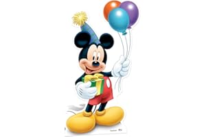 empireposter Disney Mickey Mouse Party - Micky Maus - Pappaufsteller Standy 129 cm