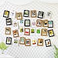 Happy Birthday Neonbild Mit Fotoclips & Lichterkette – Wanddekoration Zum Bilder Aufhängen