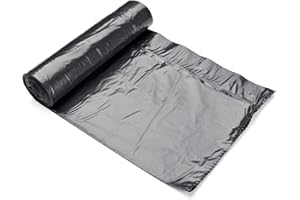 Bakoki Bolsas de basura de 160 l, extremadamente resistentes, extrafuertes, ideales para el hogar, el jardín y la empresa, 3 rollos de 10 unidades, bolsas de basura resistentes para renovación y