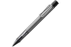 ‎LAMY Lamy AL-star graphite Kugelschreiber - leichter Kuli mit transparenten, ergonomischen Griff & Gehäuse aus Aluminium - inkl. Großraummine M 16 in schwarz