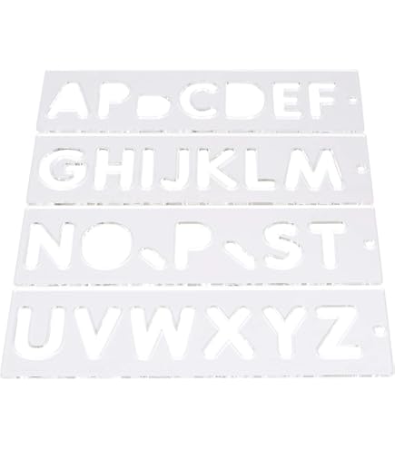 Milescraft 2207 1.5in. & 2.5in. Arrow And Symbol Templates For Sign PRO & Sign Crafter Jig– Rout Custom Wood Signs With Additional Symbols – 26pcs