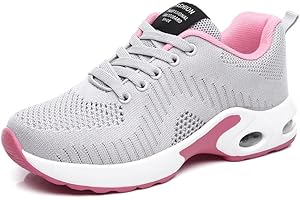 WOWEI Zapatillas de Running Mujer Zapatillas de Deportivas Mujer Zapatos para Correr Ligero Transpirables Gimnasio Sneakers Calzado Deportivas Fitness Casual