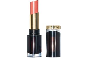 Revlon, Rouge à lèvres Super Lustrous Glass Shine, haute brillance, formule crémeuse et hydratante, infusée en acide hyaluronique, aloe vera et quartz rose 019 Dewy Peach,3.1g