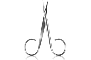 ‎RUBIS Rubis Colibri Nagelhautschere extra fein - Hochwertige Maniküre Schere/Hautschere aus Edelstahl