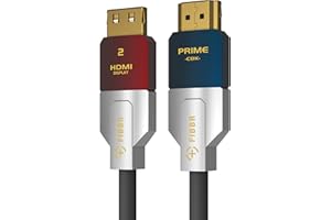 FIBBR Kabel światłowodowy HDMI 8K 20 m, wysoka prędkość 48 Gb/s, kabel HDMI 2.1, obsługuje 8K przy 60 Hz, 4K przy 120 Hz/144 Hz, HDR10, eARC, D0lby, HDCP 2.2 i 2.3 RTX 3080, kompatybilny z PS5/TV/Xbox