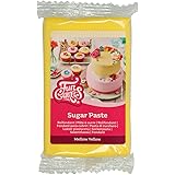 FunCakes Pasta di zucchero gialla, 250 gr