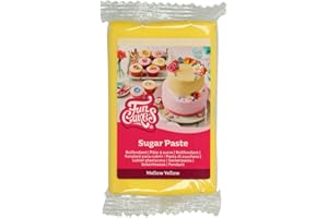 FunCakes Pâte de sucre jaune, 250 gr