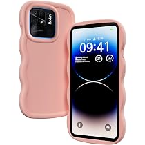 XINYEXIN Handyhülle Für Xiaomi Redmi Note 13 4G – Wellenform, Flüssiges Silikon, Stoßfest, Schwarz