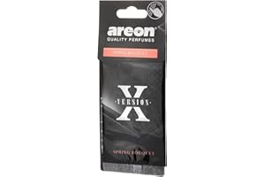 Areon X Version Hanging Car Air Freshener Spring Bouquet - NEW