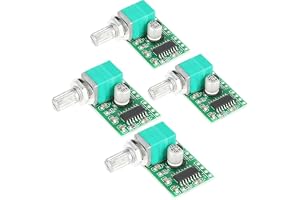 4 st mini DC 5 V digital ljudförstärkare kort med potentiometer PAM8403 Power Amp Board Module för gör-det-själv bärbar etc