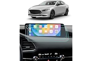 BIXUAN 10,25" compatibile con Mazda 3 / CX30 CX-30 2024 2025 Facelift Navigation Pellicola Protettiva GPS Auto Trasparente Pellicola Protettiva Pellicola Protettiva Nano Film Accessori [2 pezzi]