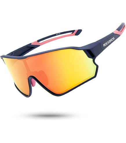 Lunettes De Soleil Sport Photochromique Polarisées, Cyclisme Lunettes Demi Montu Lunettes De Soleil Sport Photochromique Polarisées, Cyclisme Lunettes Demi Montu