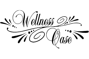 ‎SAMUNSHI Samunshi® Wandtattoo Wellness Oase Wandsticker in 8 Größen und 25 Farben (50x22cm schwarz)