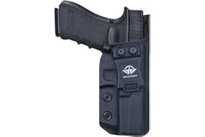 PoLe.Craft IWB Tactical KYDEX Gun Holster Custom Fits: Glock 17 22 31 Funda Pistola Case Inside Concealed Carry Holster Guns Accessories