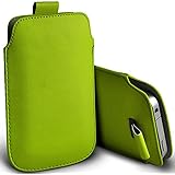 FVLFIL Digi Pig® GREEN Easy Access Pull Tab Case For Doro 1370 Mobiles - Durable Protective Phone Pouch Covers