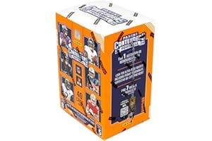 2024-25 Panini Contenders NFL-Fußball-Blaster-Box, offizielle Sammelkarten, enthält Blaster-Exklusive Parallels, Rookie-Tickets & Einsätze, versiegelte Einzelhandelsbox