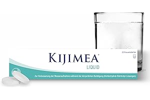 ‎KIJIMEA Kijimea® Liquid – Der Flüssigkeits-Multiplikator mit Elektrolyten | Brausetabletten zur Herstellung einer Kohlenhydrat-Elektrolyt-Lösung – 20 Brausetabletten