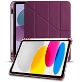 Nezih Case iPad 11. Nesil (2025) A16 11" / 10. Nesil (2022) 10.9&rdquo; Uyumlu Tri-Folding Akıllı Kılıf Kalem B&ouml;lmeli Otomatik Uyku