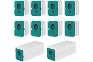 SUEVUT 10 Stück Beutel für Staubsauger für Samsung Bespoke Jet VCA-ADB95 Reinigungsstation Set, Zubehör für Samsung Bespoke Jet Complete Extra Staubbeutel, für Samsung Clean Station VS20A95923W Ersatzteile