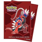 Ultra PRO Pok&eacute;mon Koraidon Kart Kılıfları 65 Karat, Koraidon'un Canlı Tam Renkli Sanat Eseri, Pok&eacute;mon Kartlarını, Koleksiyon 