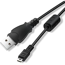 Cavo USB 2m Per Canon Powershot SX730 HS - Sveditec Sostitutivo IFC-600PCU, Placcato Oro