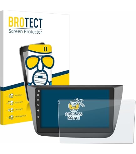 BROTECT Glass Screen Protector compatible with Topcon FC-5000 (3 Piece) Screen Protector [9H Hardness, Protective Glass-Film Non Tempered Glass