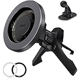 ESR for MagSafe Car Mount, Magnetic Car Mobile Holder, Black | Air Vent/Dashboard Magnetic Phone Mount for iPhone 18 Pro, Pro