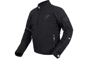 Rukka Gore-Tex Trave-R Cordura - Chaqueta de motorista para todo tipo de clima, CE AA con protectores D3O Air XTR y forro térmico