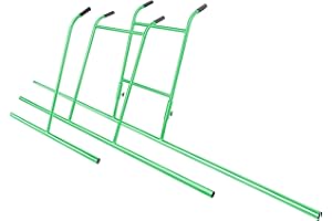 Metex Dapple Bar Set of 3 – 900, 2000 & 3000mm – for Liquid Screed - Lightweight Fully Welded Aluminium Construction with A Powder Coated Finish - Colour May Vary