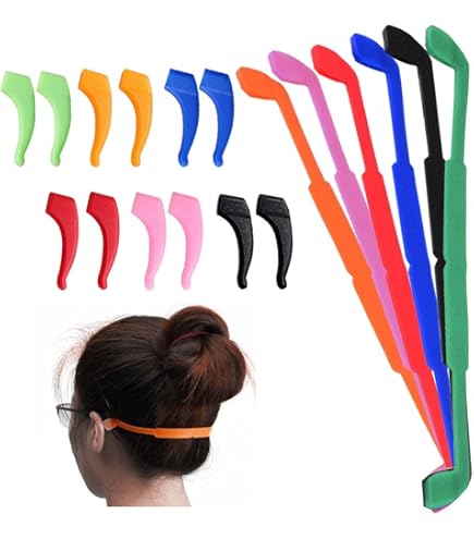 Lacci Occhiali Bambini 5 Pezzi - Catenine Regolabili Con Perline Colorate Per Sport E Lettura - Foto 7