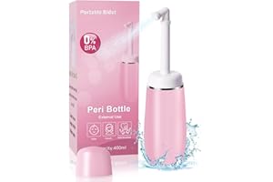 ONEGREEN Portable Bidet Douche Intime Périnée - portable pour les soins post-partum，Bidet de voyage pour les soins par et les soins du périnée et des hémorroïdes (450ml )