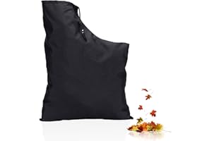 Grantop Blower Leaf Vacuum Bag,Replacement Leaf Blower Storage Bag,Leaf Collection Bottom Bag Zippered Bottom for Shredder Accessories,Garden Vacuum Cleaner, Leaf Blowers.