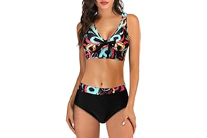 RYTEJFES Bikinis Mujer, 2023 Menstrual Reductor Bañadores Push Up Dos Piezas Verano Bañador Turbo Ajustable Original Biquini Tallas Grandes Baratos Traje de Baño Bikini Brasileño